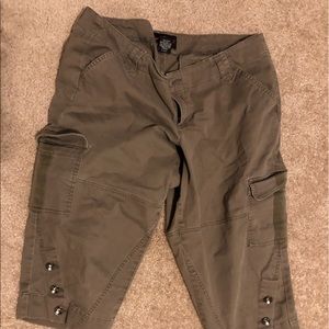 Pants olive green